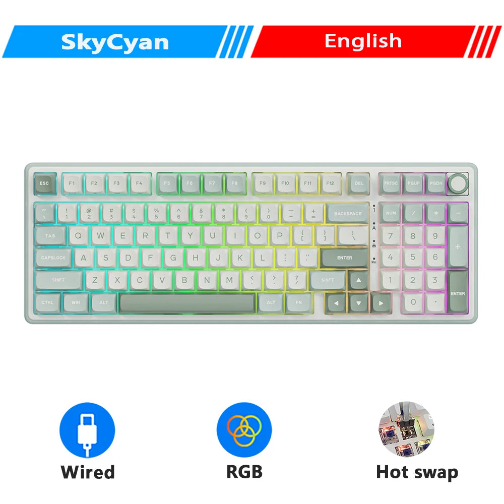 RK ROYAL KLUDGE R98Pro – O Teclado Gamer Que Transforma Seu Jogo!