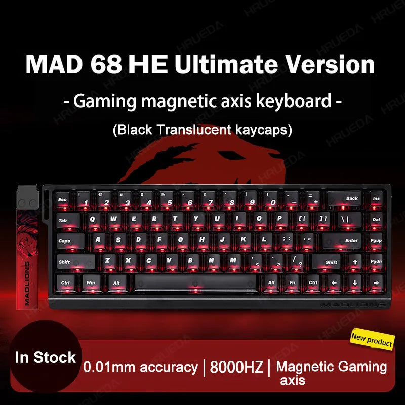 MADLIONS Mad 60HE / 68HE – Velocidade Magnética para Quem Joga Sério