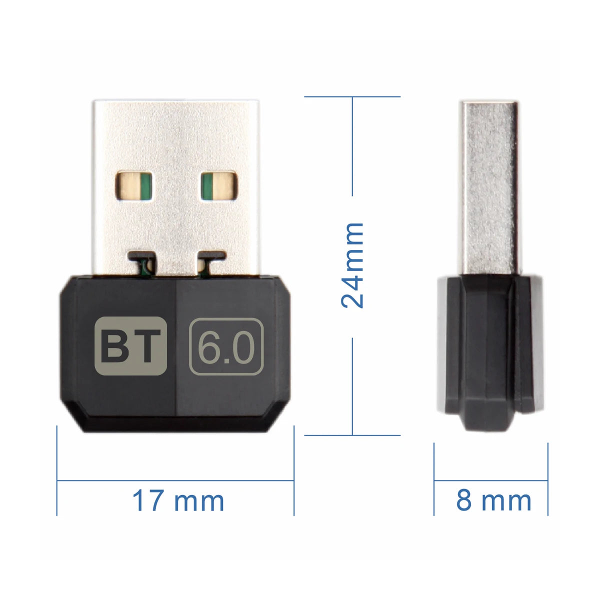 BLUETOOTH 6.0 USB – CONEXÃO SEM FIO RÁPIDA E ESTÁVEL PARA SEU PC!