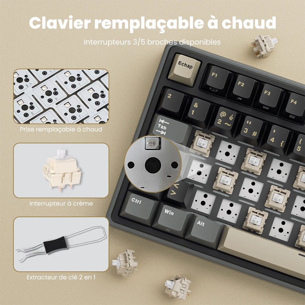 RK ROYAL KLUDGE R98Pro – O Teclado Gamer Que Transforma Seu Jogo!