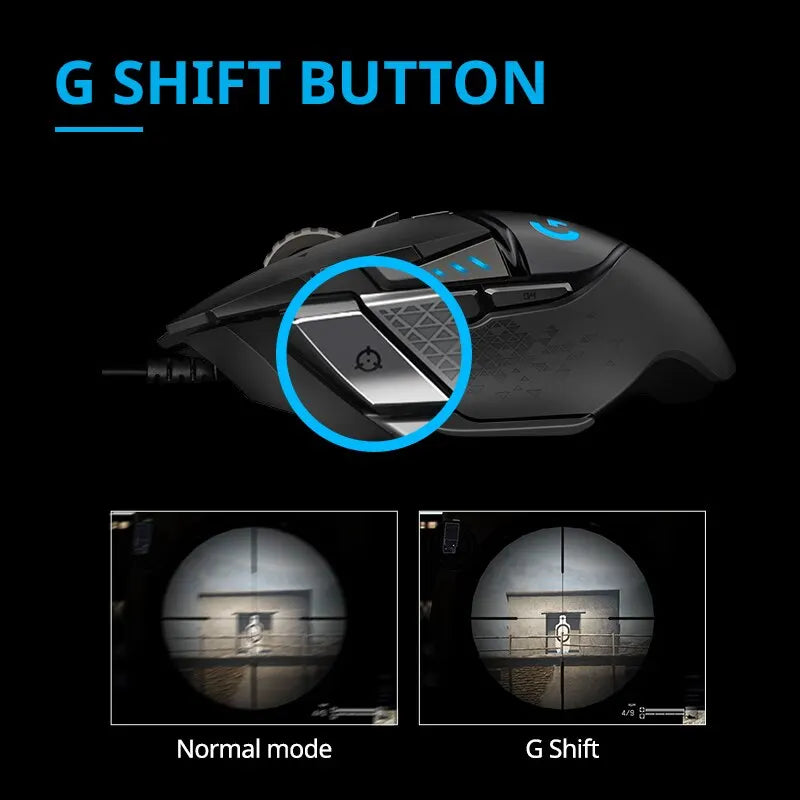 🖱️ Mouse Gamer Logitech G502 HERO