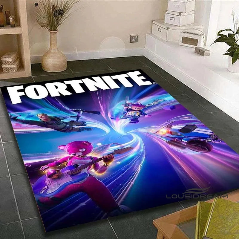 🏠✨ Tapete 3D Fortnite – Conforto, Estilo e Decoração Gamer em um Só Produto!