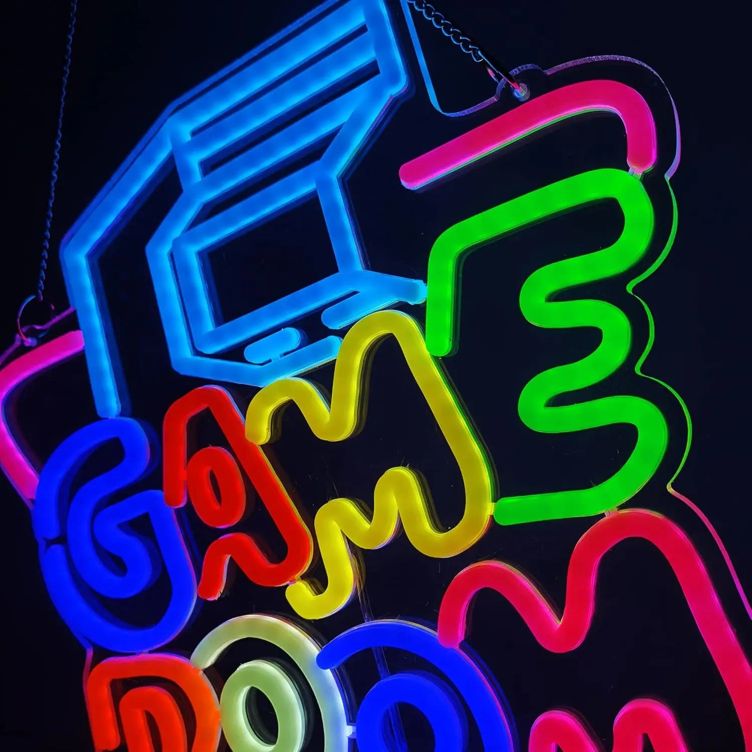 Neon LED “Game Room” – Transforme Seu Setup Gamer em Outro Nível
