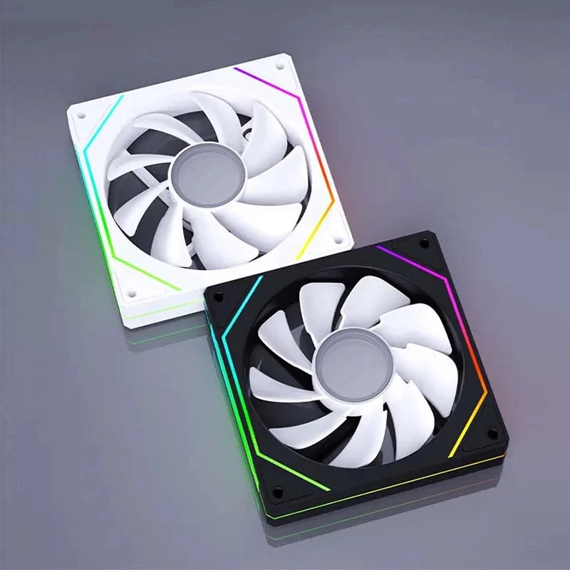 Ventoinha para Gabinete PRISM 4 PRO 120mm – Refrigeração Silenciosa e Potente com ARGB e PWM