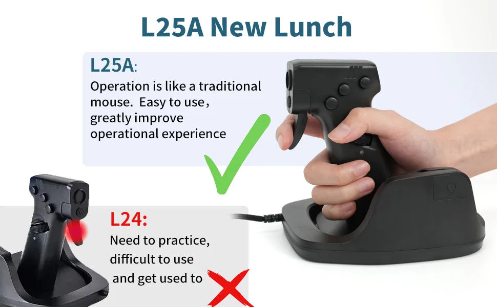 🎮 OrionTime L25A Gun Mouse – A Revolução no Controle FPS