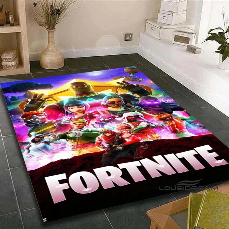 🏠✨ Tapete 3D Fortnite – Conforto, Estilo e Decoração Gamer em um Só Produto!