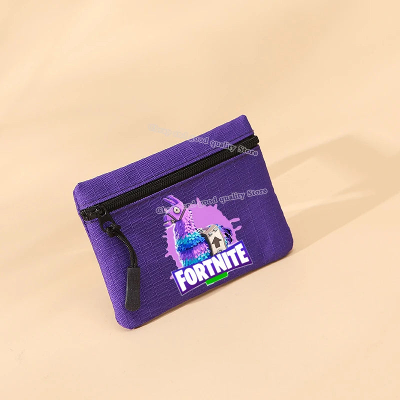 💰 Mini Carteira FORTNITE – Porta-Moedas, Porta-Cartões e Chaveiro 3 em 1! 🎮