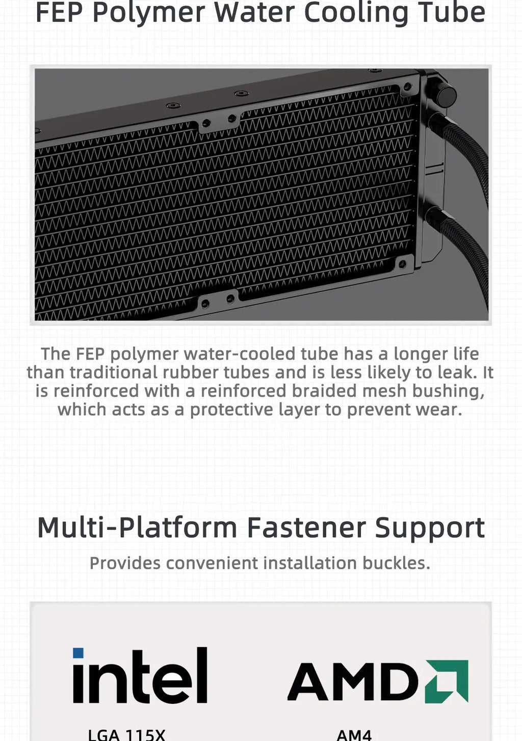 ❄️ TEUCER NA-360 – Resfriamento Líquido 360mm com ARGB para Máxima Performance