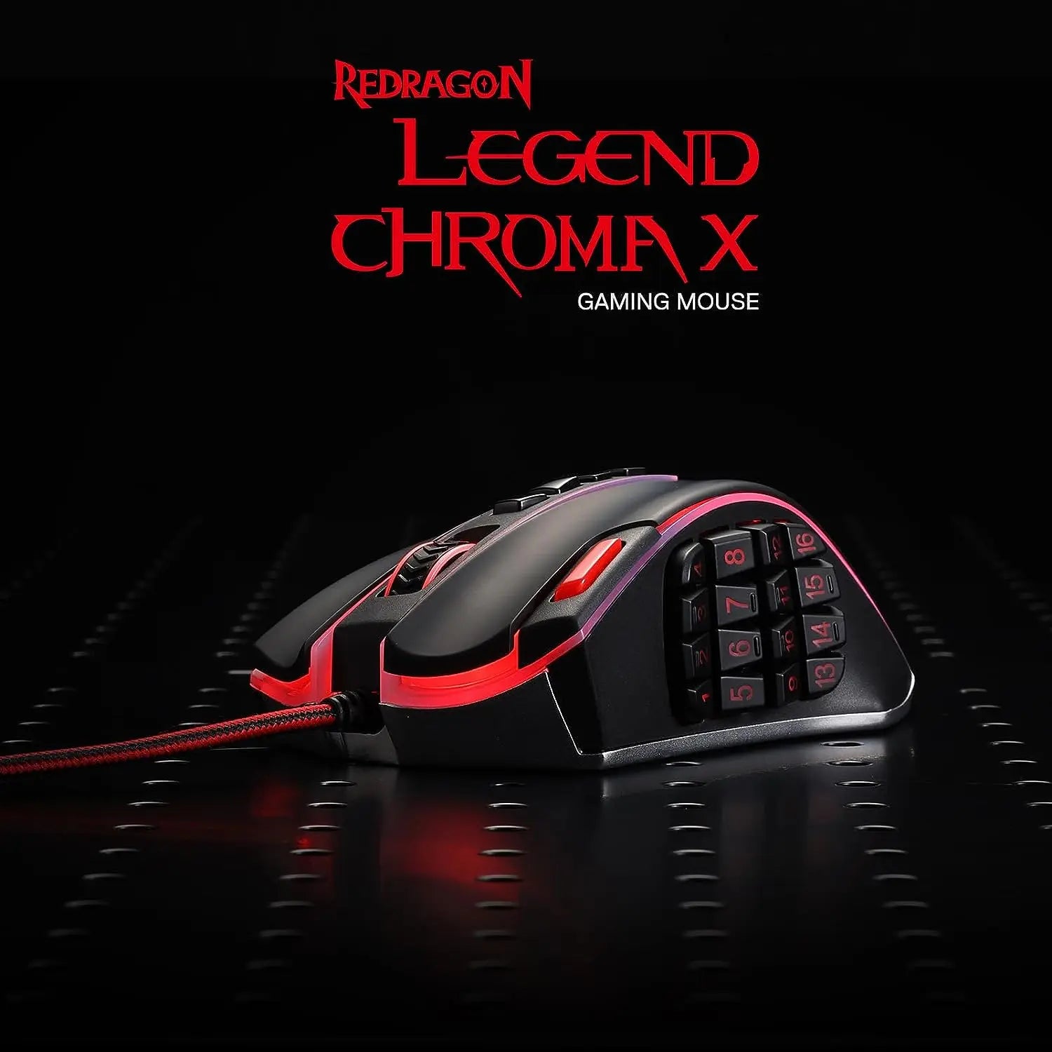 🐉 Redragon M990 MMO Gaming Mouse – Potência, Precisão e Controle Total