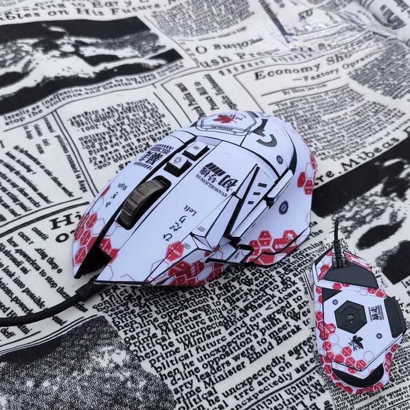 Evangelion Anti-Slip Sticker for Logitech G502 Mouse 