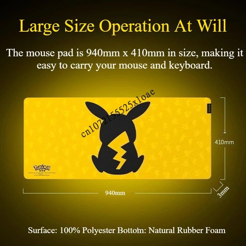⚡ Razer Pokémon Pikachu Limited Edition – Goliathus V3 Gaming Mouse Pad