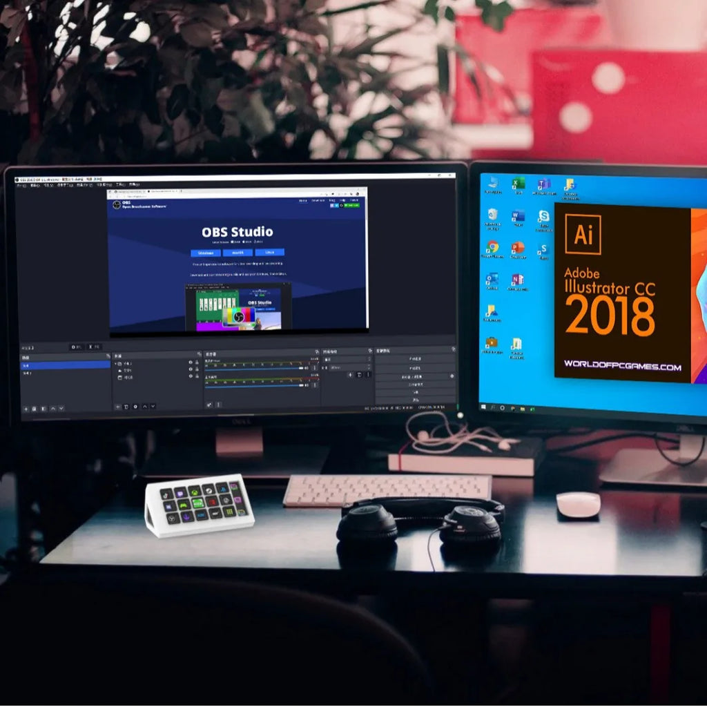 Mirabox StreamDeck Mini de 15 Teclas LCD