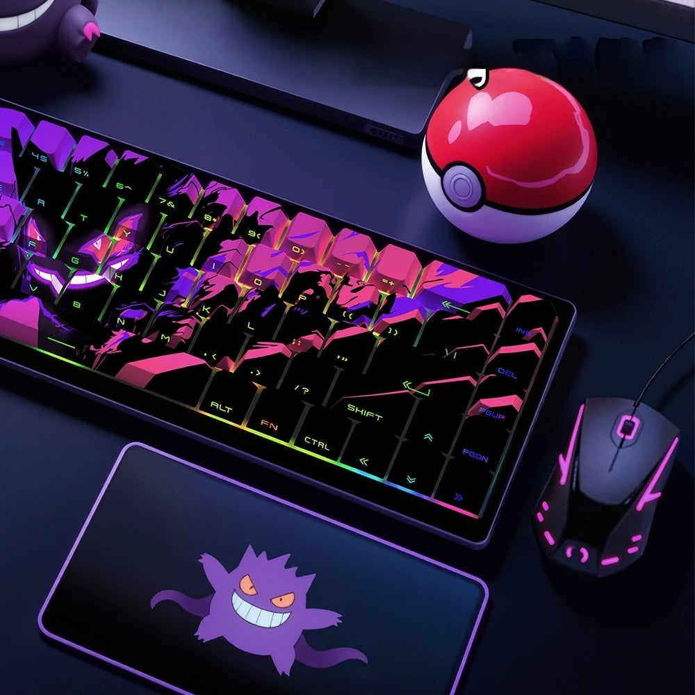 GENGAR PBT KEYCAPS — TRANSFORMA O TEU TECLADO