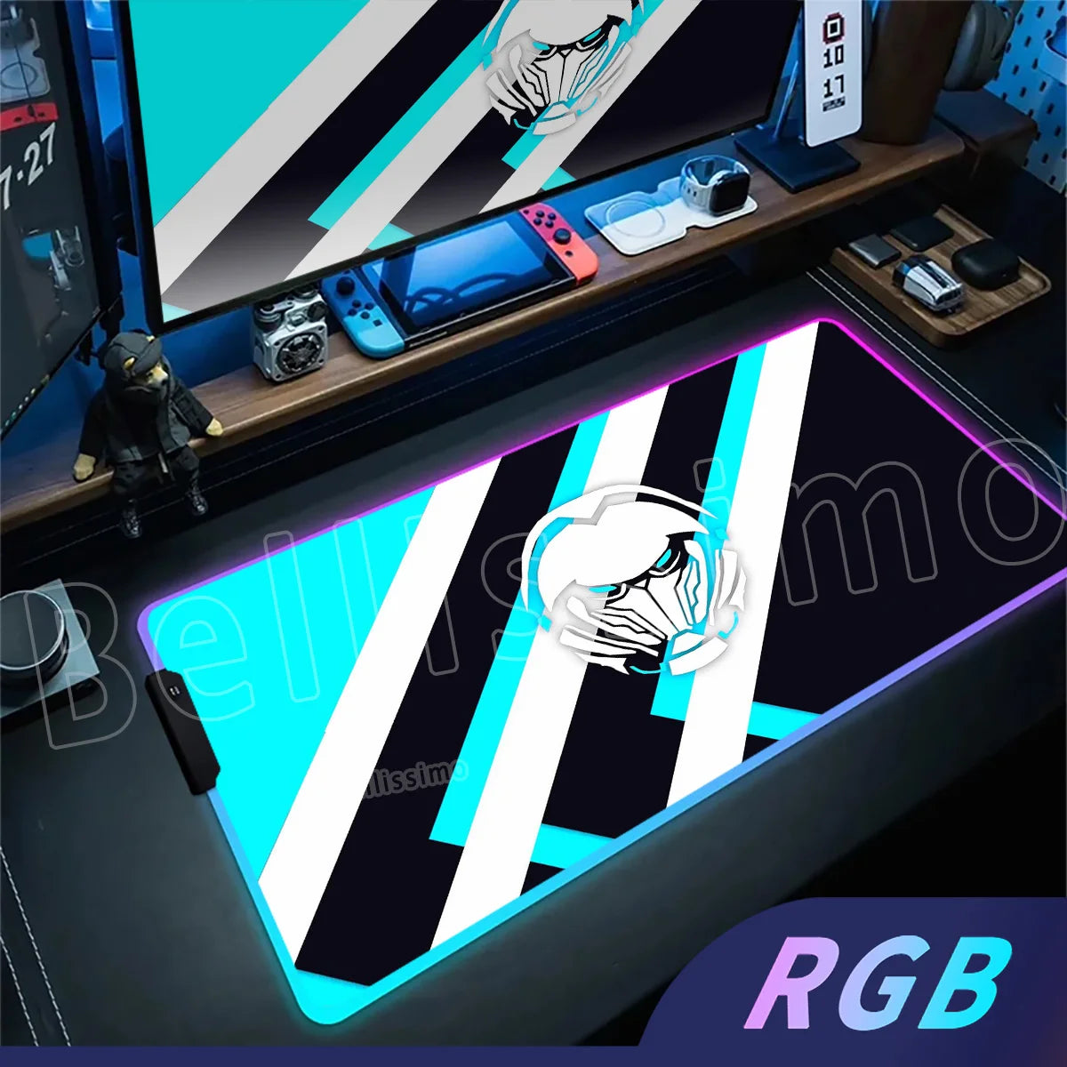 🎮 Mouse Pad Gamer RGB Fortnite — Alta Definição e Desempenho Profissional!