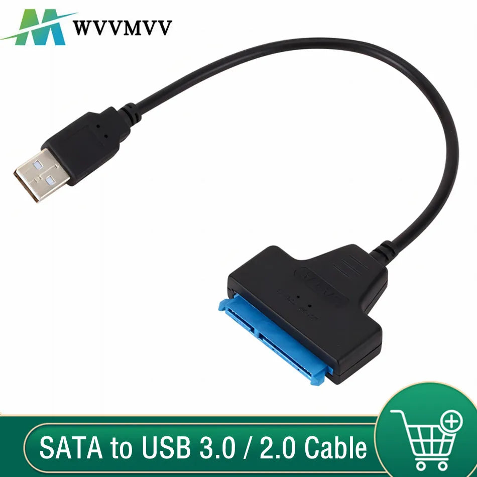 SATA TO USB 3.0 ADAPTER – TRANSFORME SEU HDD OU SSD EM HD EXTERNO EM SEGUNDOS!