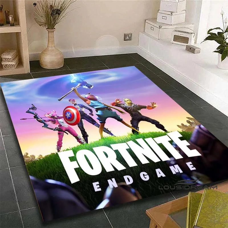 🏠✨ Tapete 3D Fortnite – Conforto, Estilo e Decoração Gamer em um Só Produto!