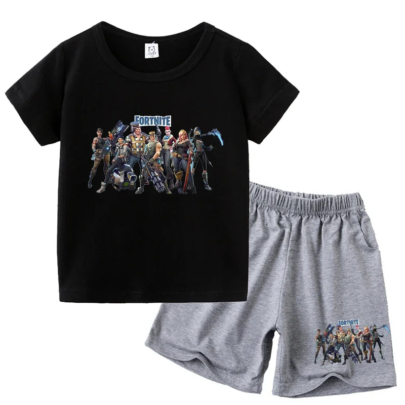 🕹️ Conjunto Infantil Fortnite – Estilo e Aventura em Cada Batalha!