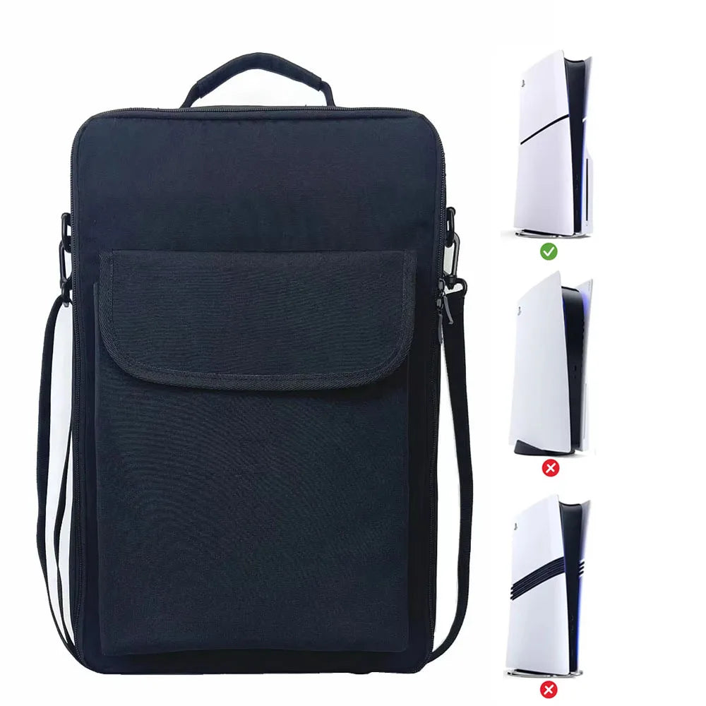 🎮 Bolsa de Transporte PS5 Slim BUBM | Case Protetora Portátil para Console e Acessórios
