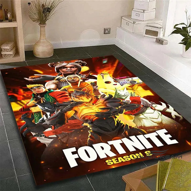🏠✨ Tapete 3D Fortnite – Conforto, Estilo e Decoração Gamer em um Só Produto!