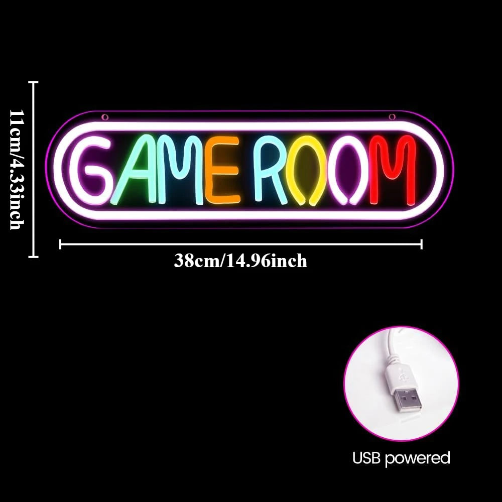 Game Room Neon Sign LED