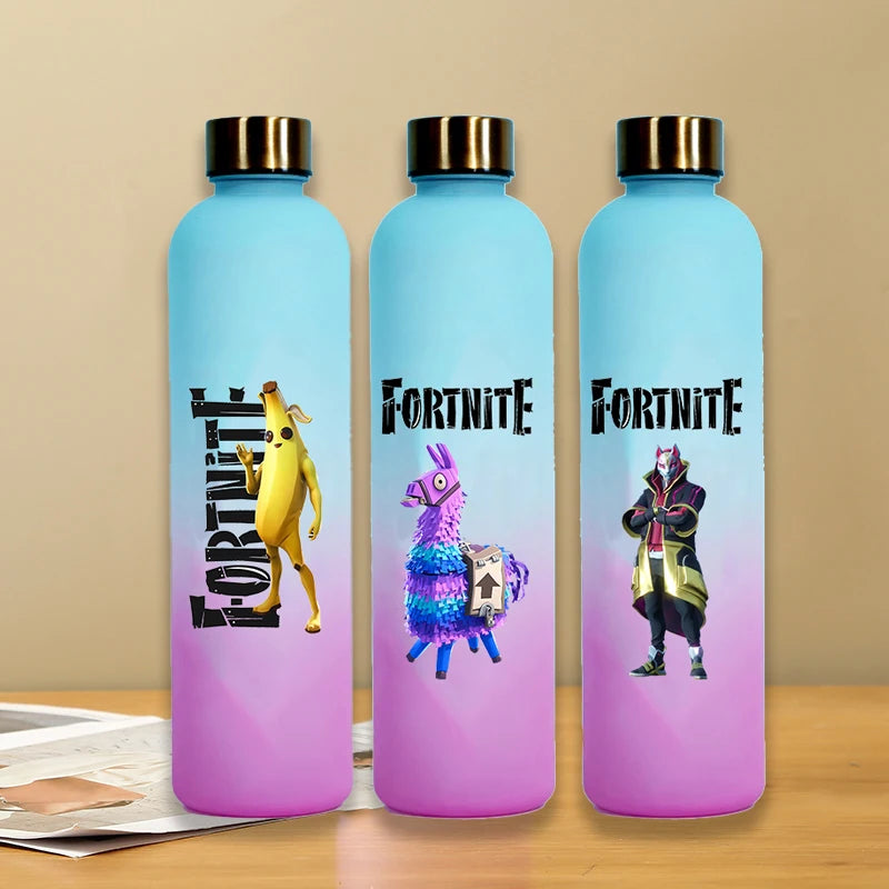 💧 Garrafa Fortnite 900ML – Estilo Gamer em Cada Gole! 🕹️