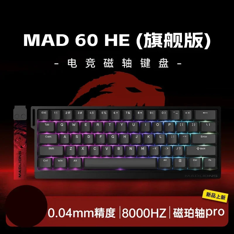 Madlions Mad 60HE / MAD68 HE – Teclado Magnético Feito Para Competir
