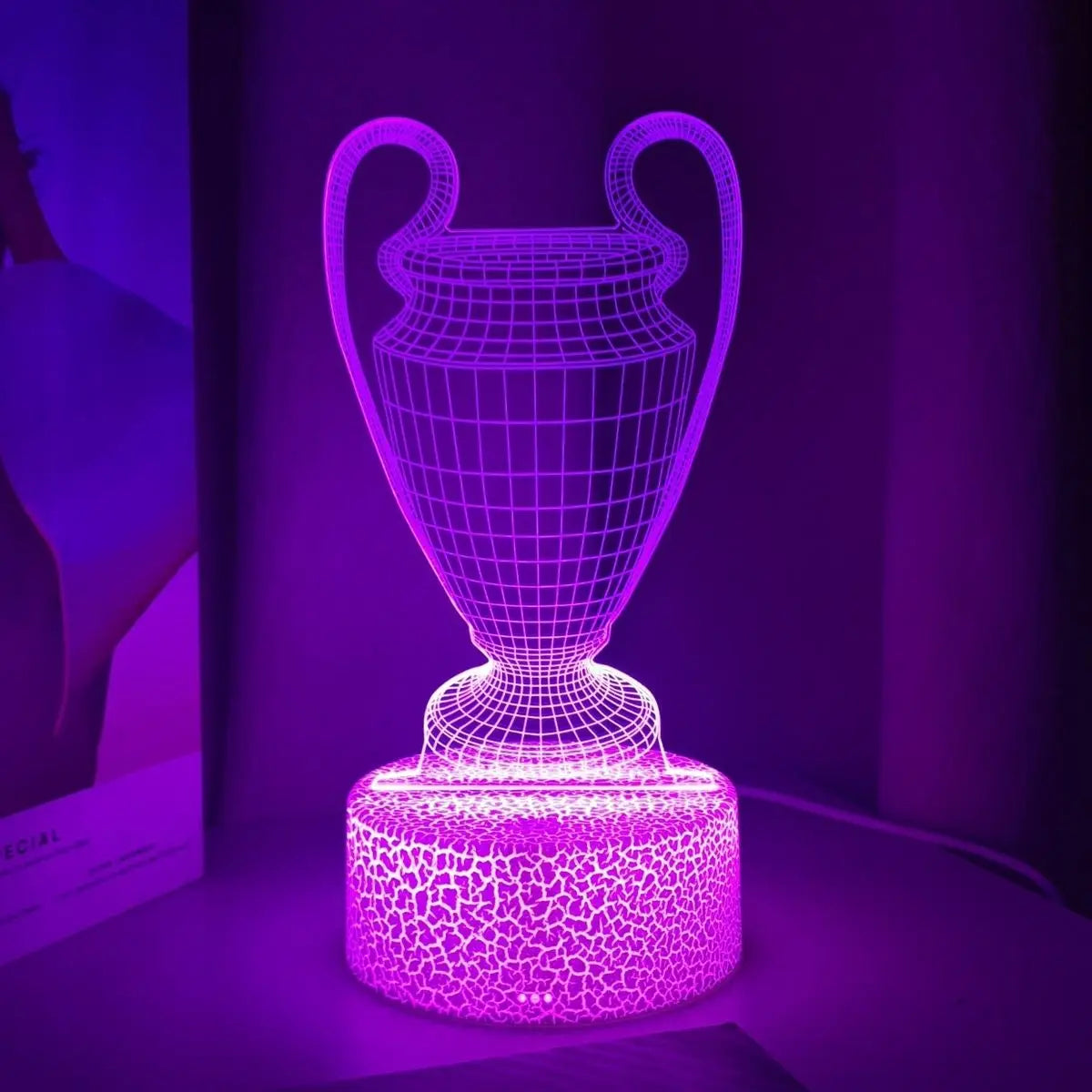 reative Trophy 3D Night Light
