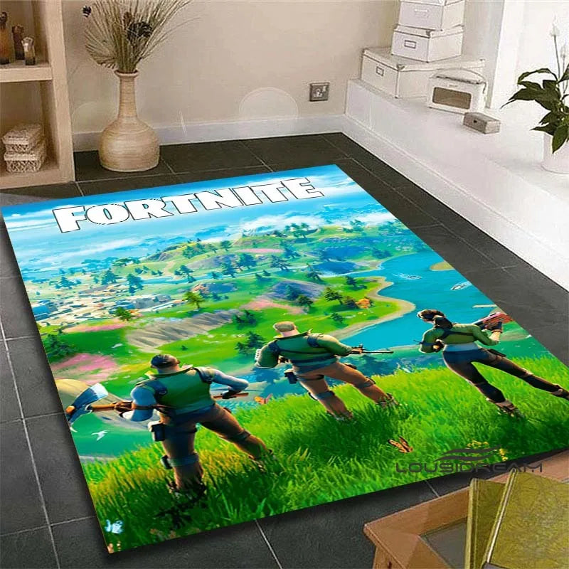 🏠✨ Tapete 3D Fortnite – Conforto, Estilo e Decoração Gamer em um Só Produto!