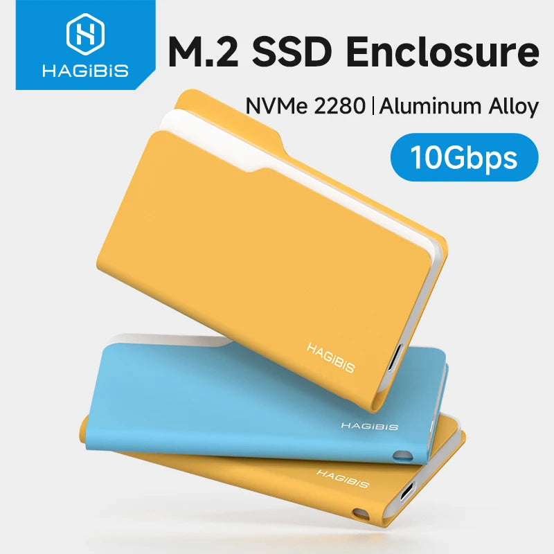 Hagibis M.2 SSD Enclosure 10Gbps