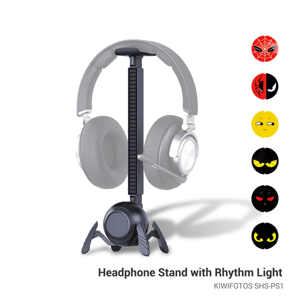 🎧🕷️ Suporte para Headset Spider RGB – Transforme sua Mesa Gamer em um Show de Luzes! 🕷️🎧