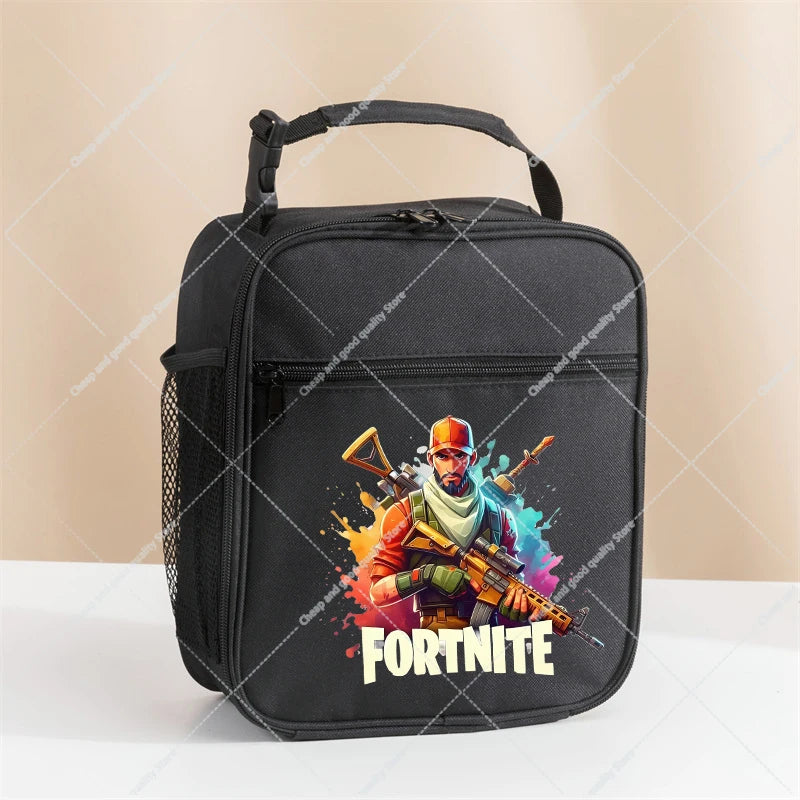 🎮 Bolsa Térmica FORTNITE – Estilo Gamer para a Hora do Lanche! 🍔✨