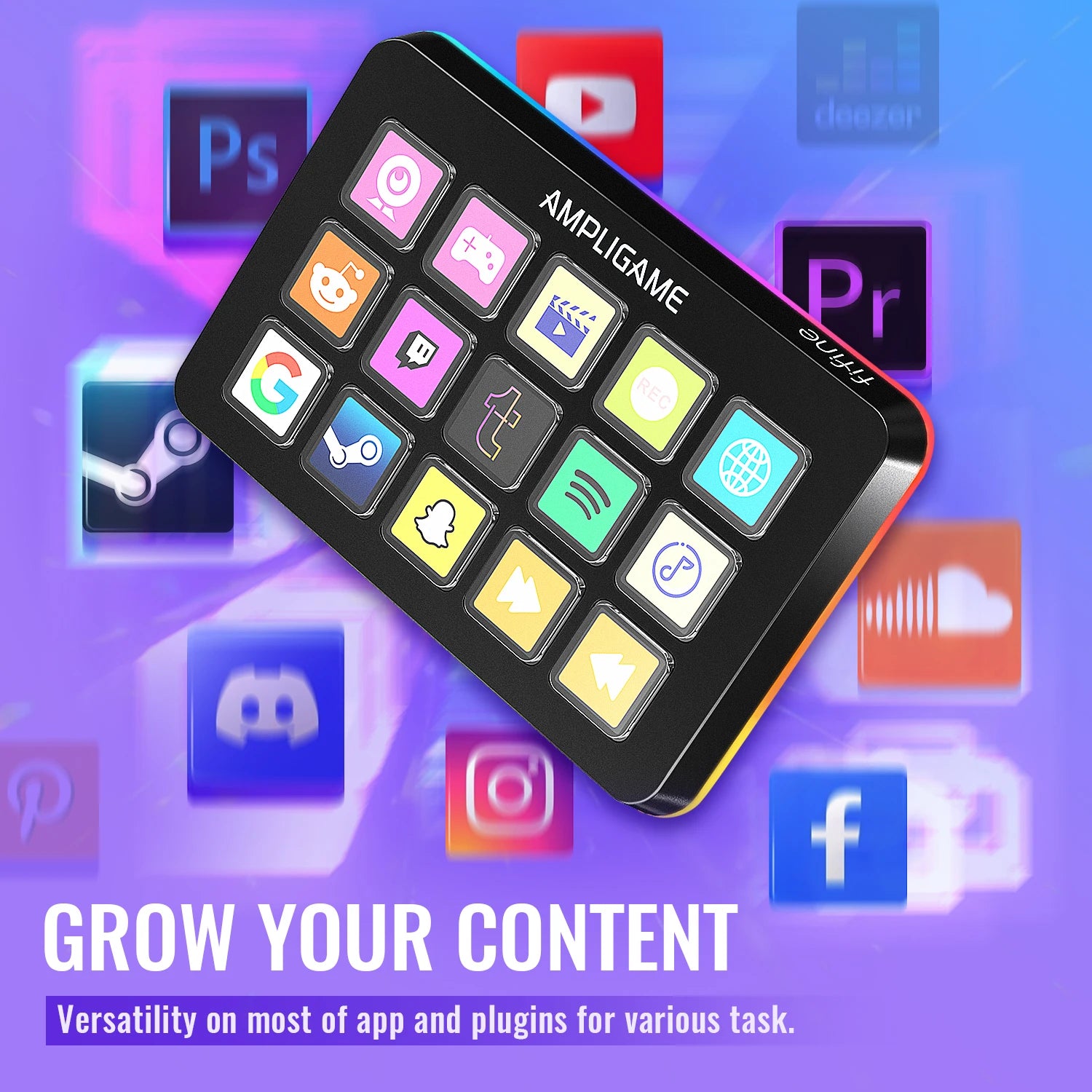 🔥 FIFINE D6 Mini Keyboard – O Poder dos Macros na Ponta dos Seus Dedos! 🔥