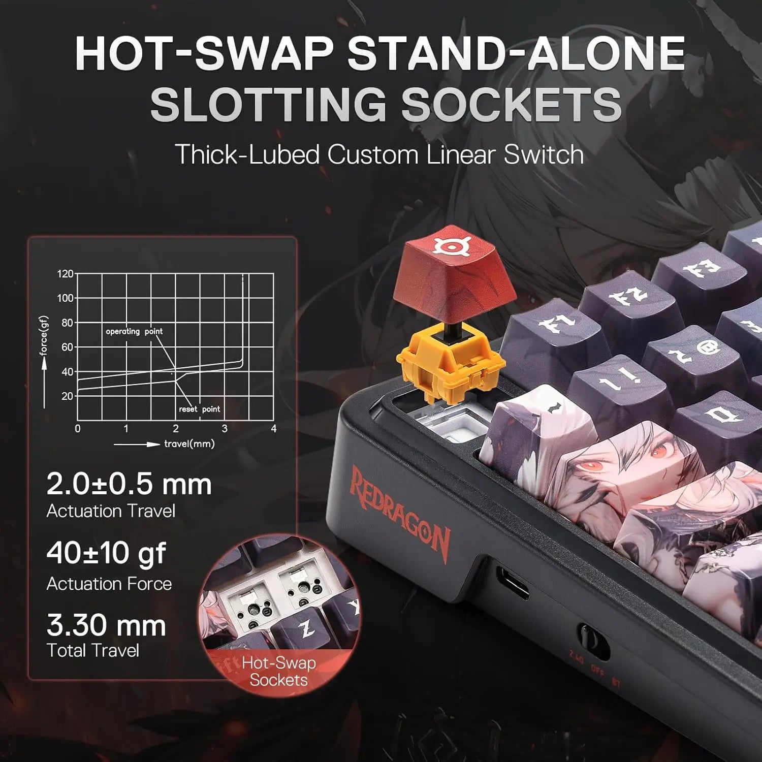 Redragon K719 PRO – O Teclado Gamer que Une Estilo, Tecnologia e Performance!