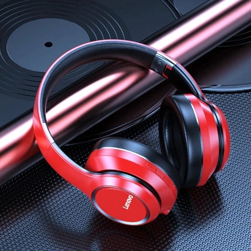 🎧 Lenovo HD200 Bluetooth Headphones – Som HIFI, Conforto e Liberdade Sem Fios!