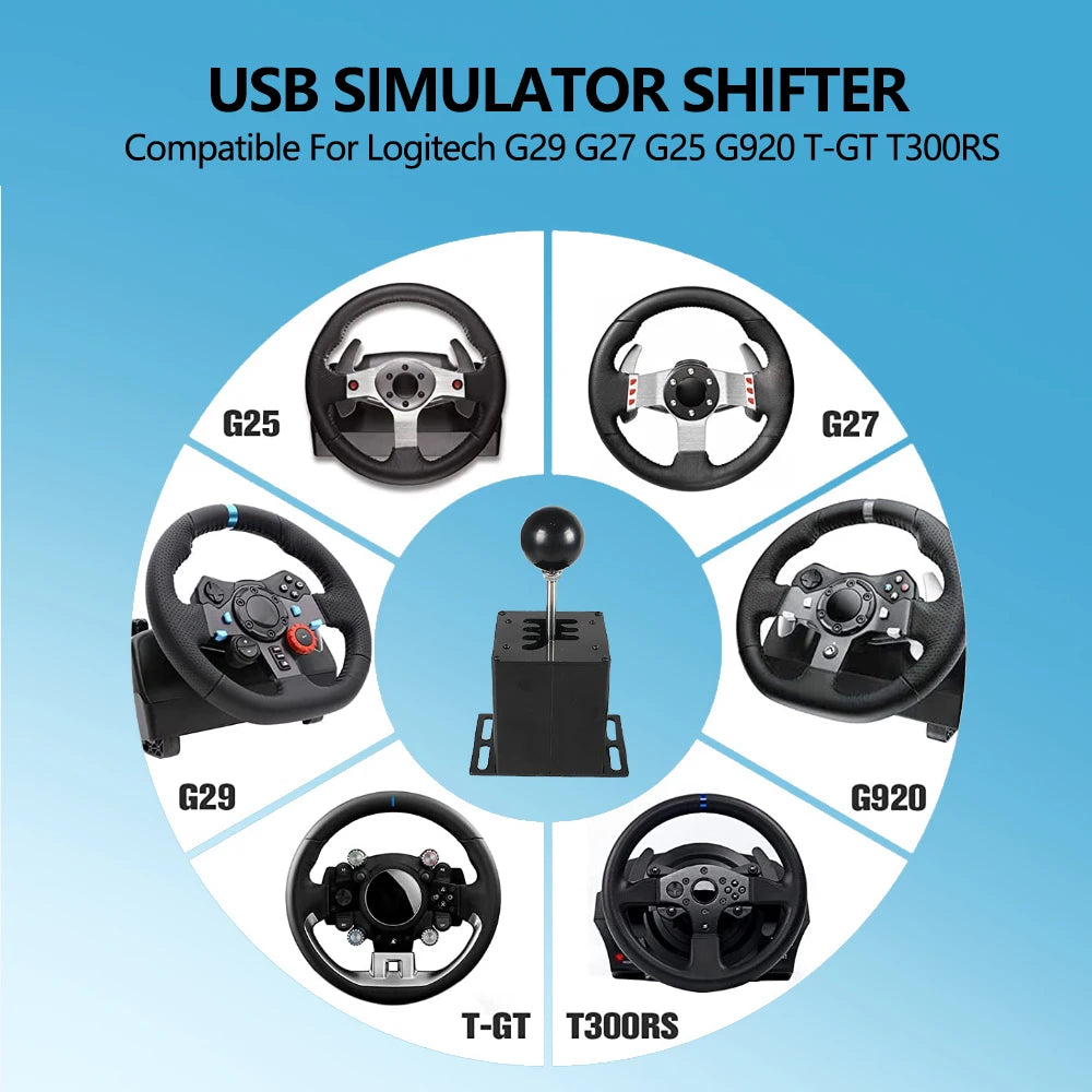 RouteLLM Routing to GPT-5.2 Web Access Câmbio USB H-Pattern para Sim Racing – Compatível com Logitech e Thrustmaster