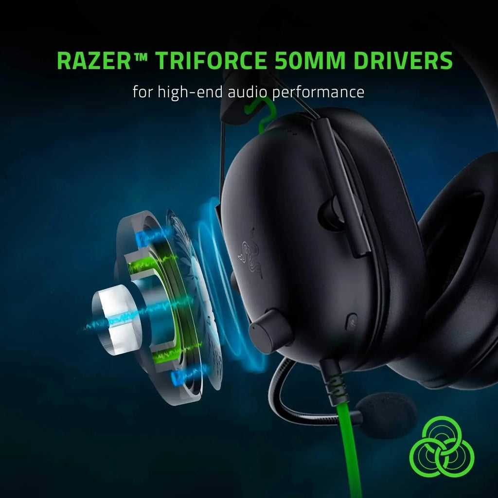Razer BlackShark V2 X – Headset Esports com Fios