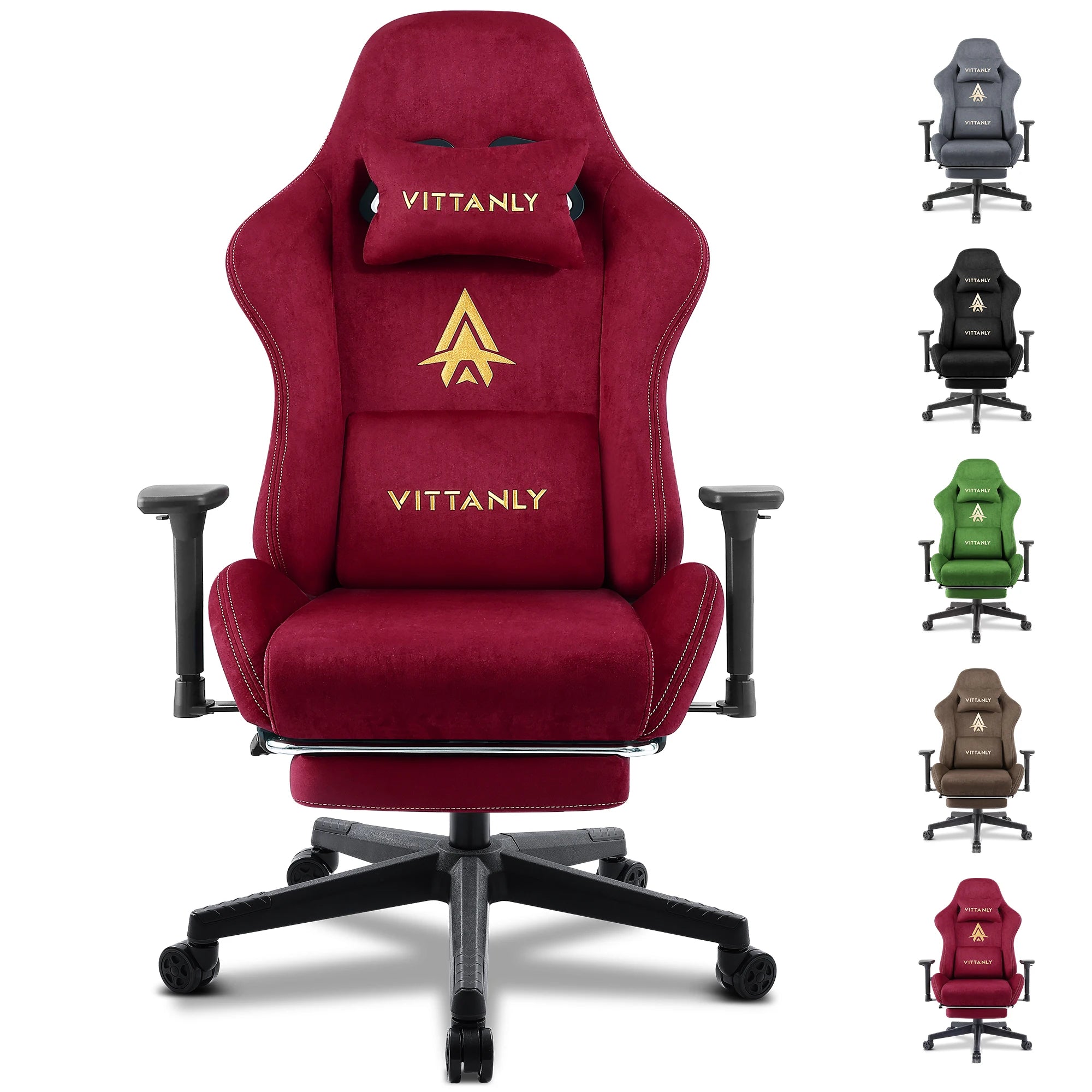 🕹️ Ergonomic Red Gaming Chair – Conforto, Estilo e Desempenho em Cada Partida