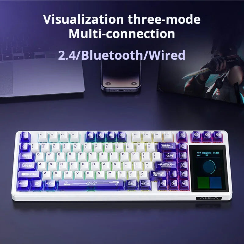 AULA L99 Intelligent Screen Mechanical Keyboard