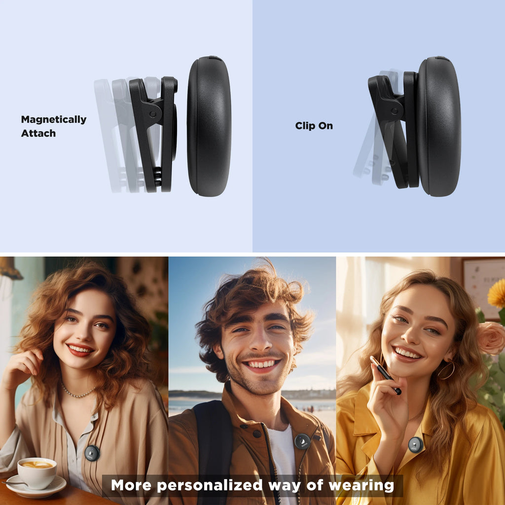 Microfone Sem Fio BOYA Omic – Áudio Profissional para Vídeos, Lives e Conteúdo