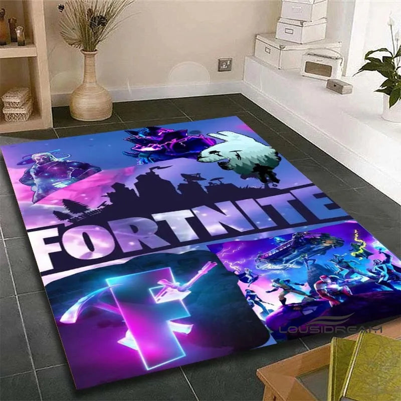 🏠✨ Tapete 3D Fortnite – Conforto, Estilo e Decoração Gamer em um Só Produto!