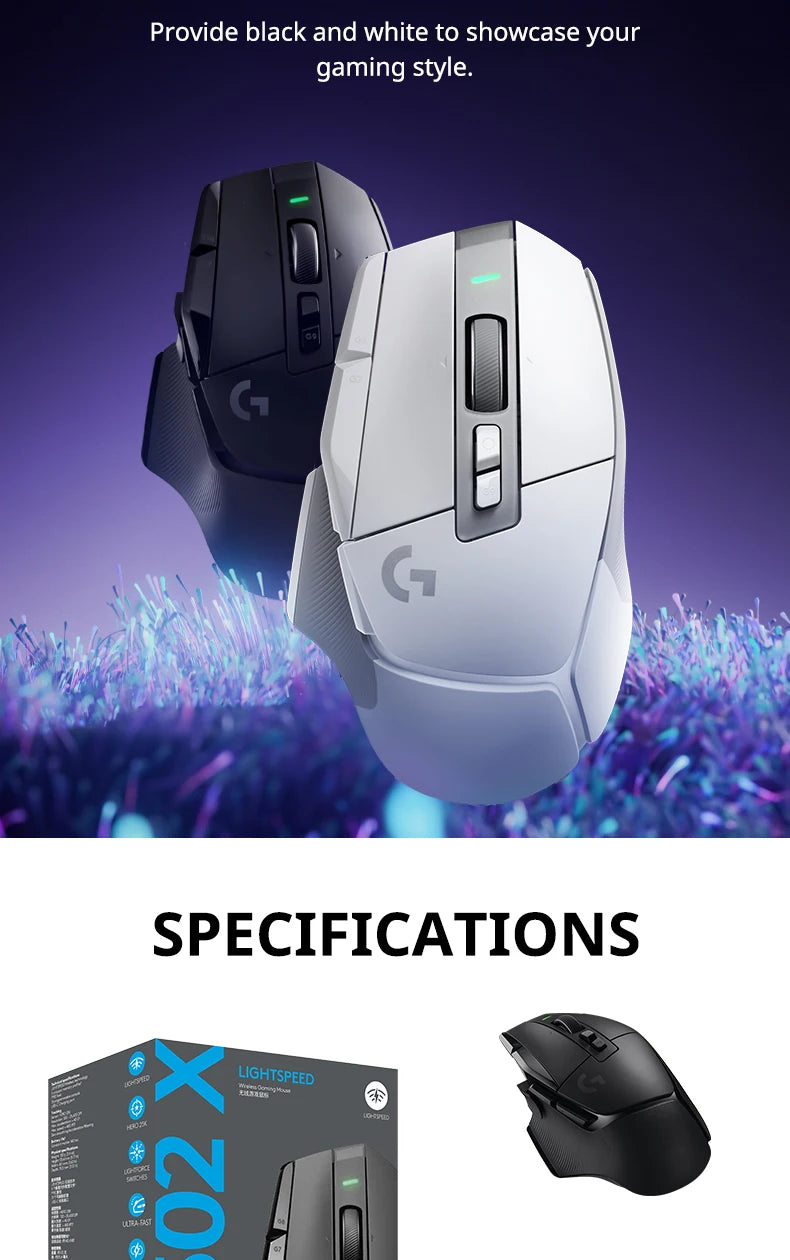 🖱️ Mouse Gamer Logitech G502 X PLUS Wireless