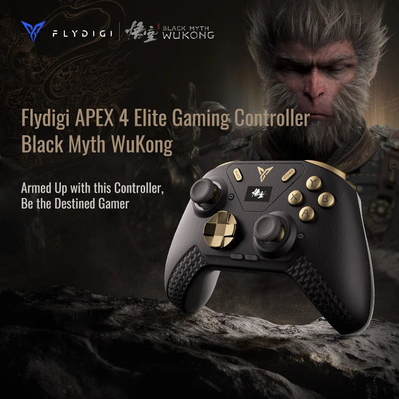 Flydigi APEX 4 Black Myth: Wukong – O Controle Que Eleva Seu Jogo ao Nível Lendário