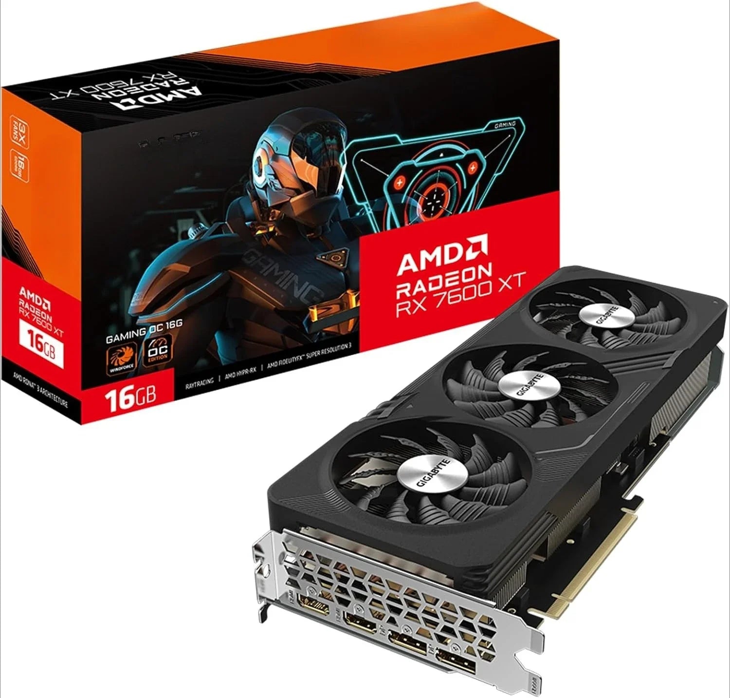 🔥 Radeon RX 7600 XT Gaming OC 16GB – Potência e Eficiência para Jogar em Alto Nível! 🔥