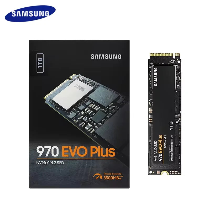 🔹 Samsung 970 EVO Plus NVMe SSD M.2 2280