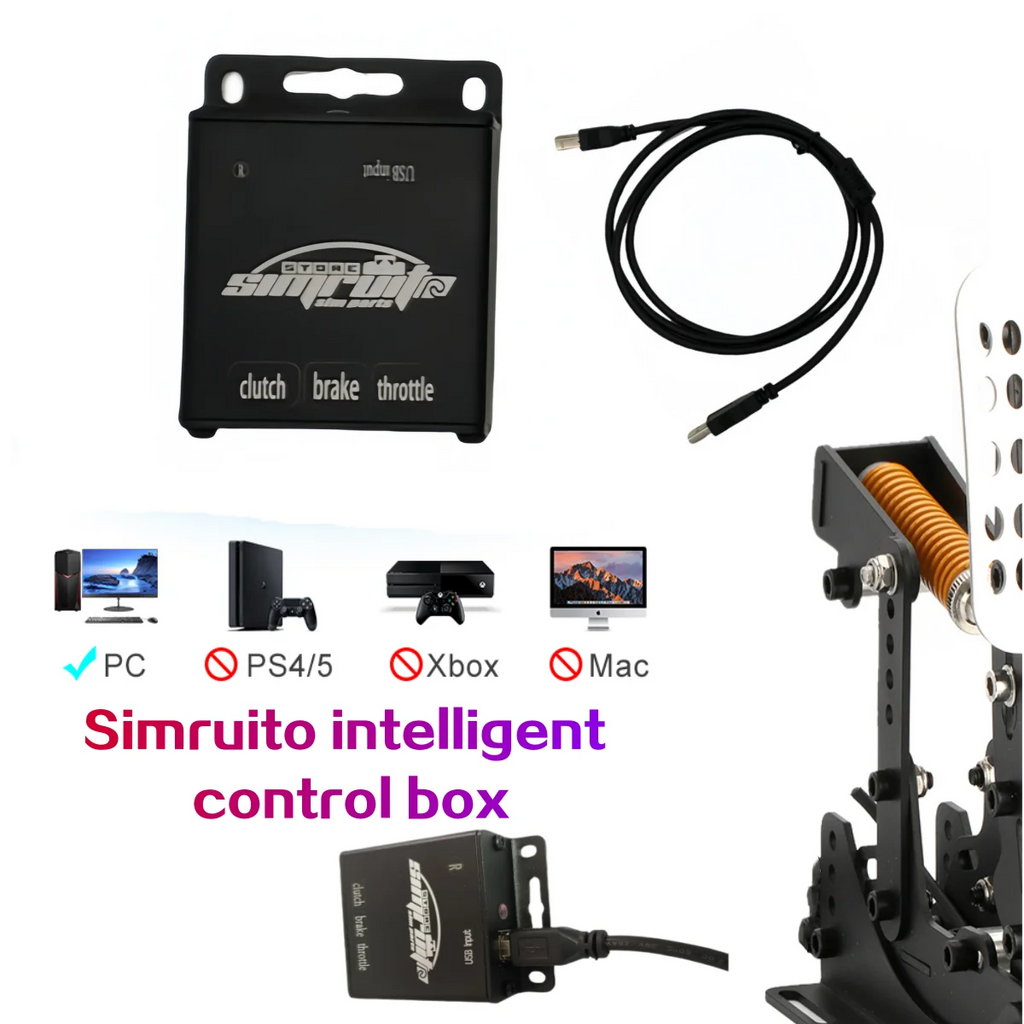 Pedais SimRuito RT-2 – Precisão Extrema e Controle Total