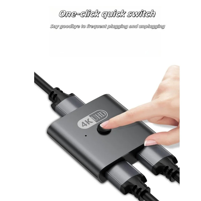 Switch HDMI Bidirecional 4K/8K,