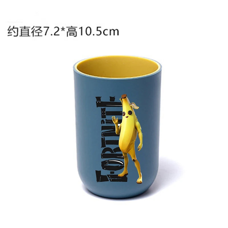 🧃 Fortnite Kids Cup – Cartoon Style Brush and Rinse Cup