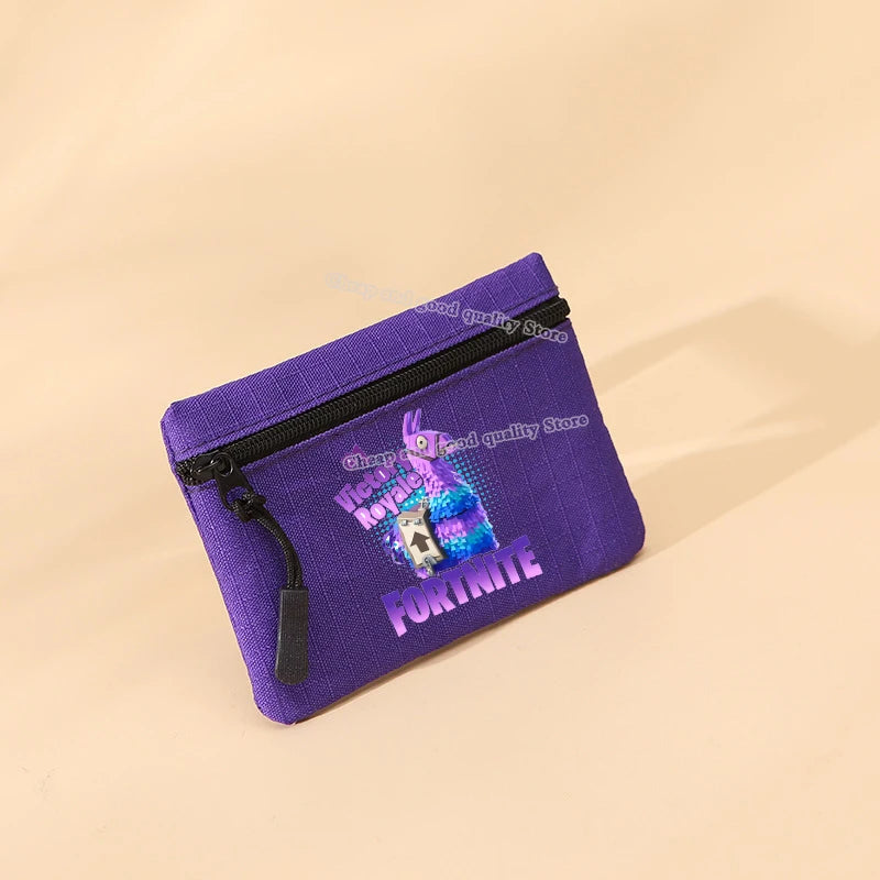 💰 Mini Carteira FORTNITE – Porta-Moedas, Porta-Cartões e Chaveiro 3 em 1! 🎮
