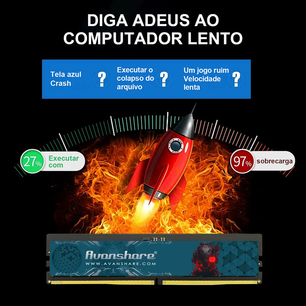 Avanshare DDR5 desktop memory 