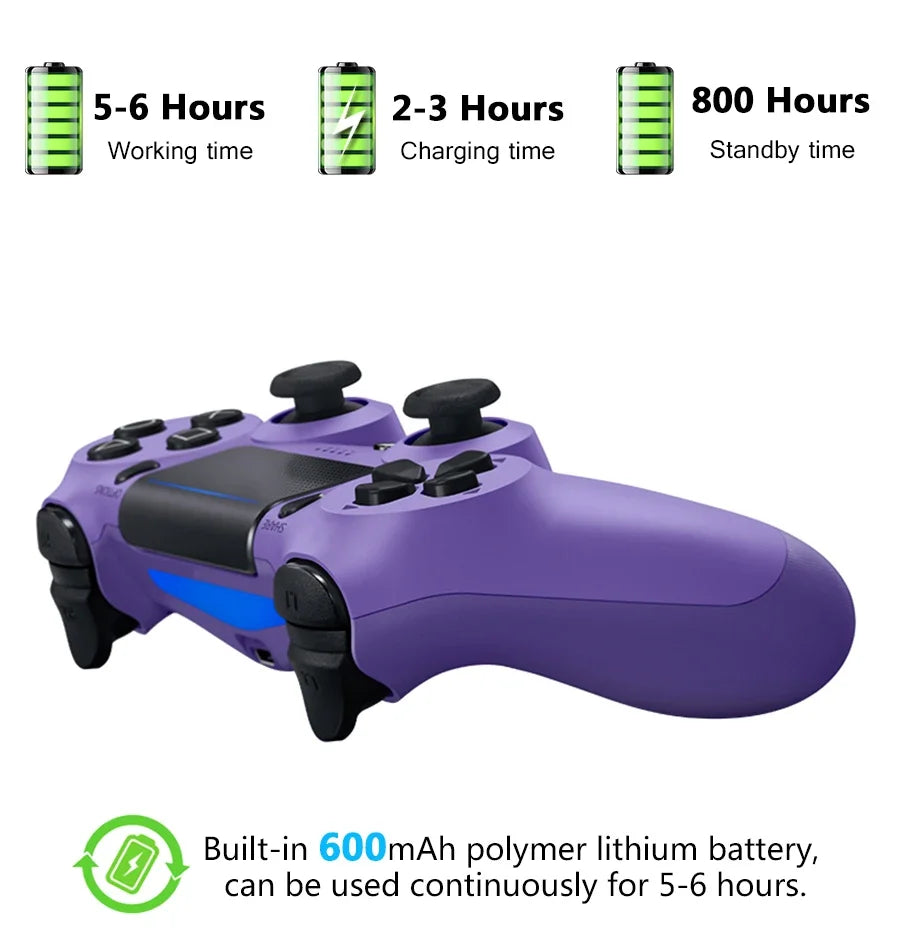 🎮 Wireless Game Controller para PS4/Slim/Pro/PS3 – Liberdade e Precisão! 🕹️